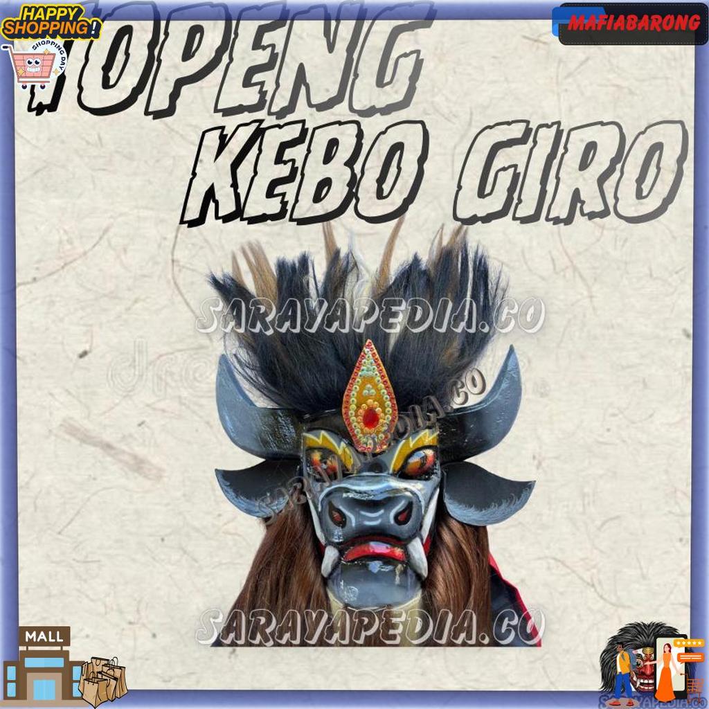 Topeng Kebo Giro Premium Topeng Pentas Sry Diskon
