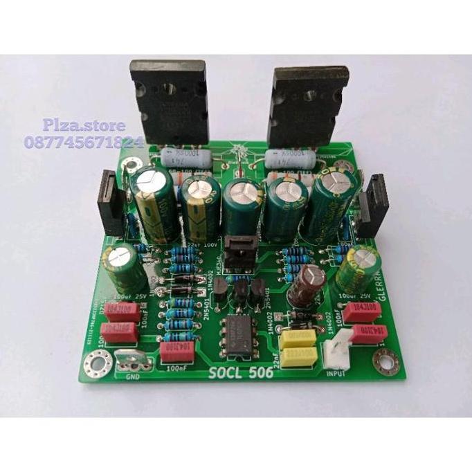 Ready Stock Kit Power Amplifier Socl 506 Tef Dobellayer Highgrade Driver Power Ocl
