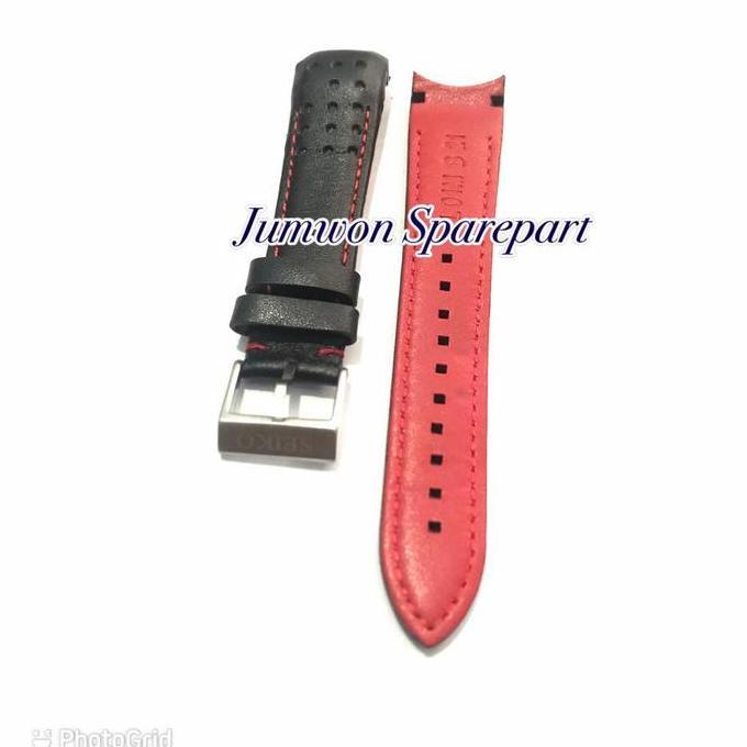 STRAP TALI SEIKO BARCELONA BARCA SPORTURA LEATHER SEIKO KULIT PREMIUM