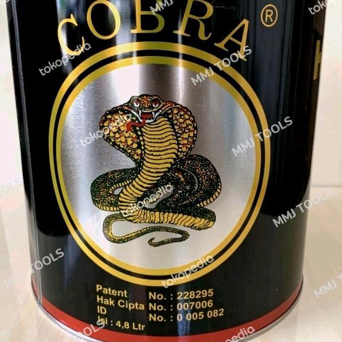 Ready Thinner COBRA HITAM galon - COBRA HITAM Thinner galon - Thinner Cap COBRA Kaleng Galon