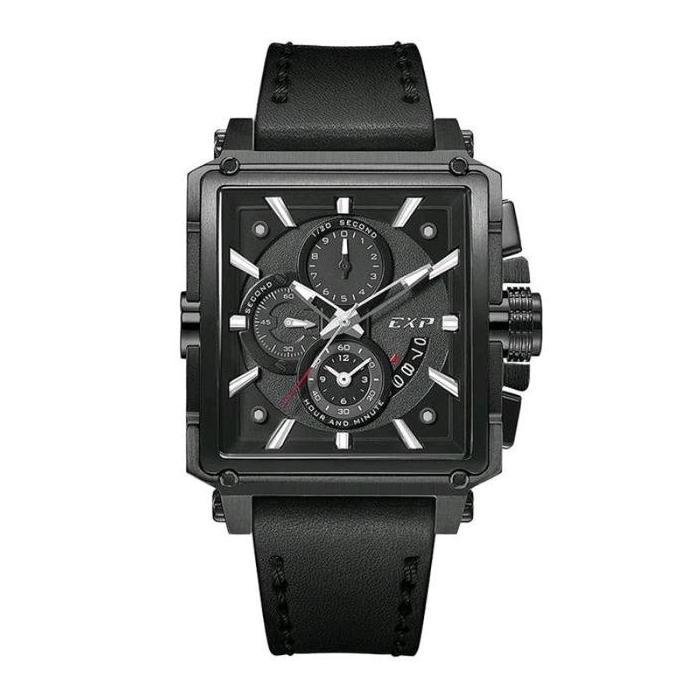 JAM TANGAN PRIA EXPEDITION E6618 E 6618 KULIT ORIGINAL