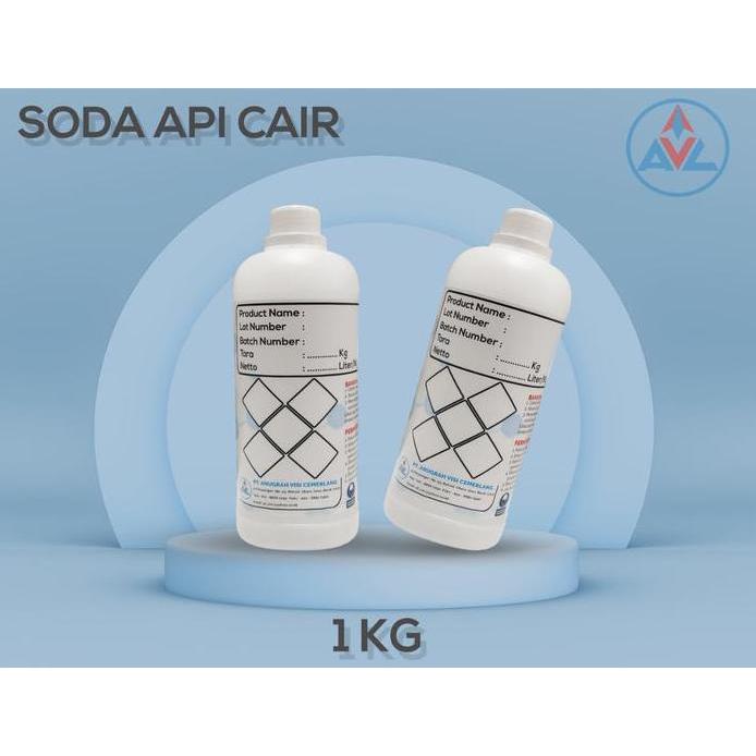 Ready NAOH / CAUSTIC SODA / SODA API CAIR - 1000 GRAM
