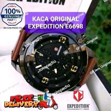 KACA JAM TANGAN EXPEDITION EXP E6688 E6690 E6691 E6692 E6693 E6694 E6695 E6696 E6697 E6698 E6699 ORI
