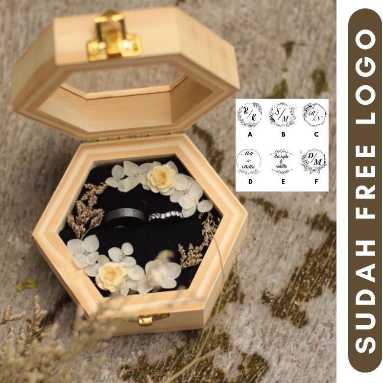 Box Tunangan Engagement Seserahan / Tempat Cincin Aesthetic