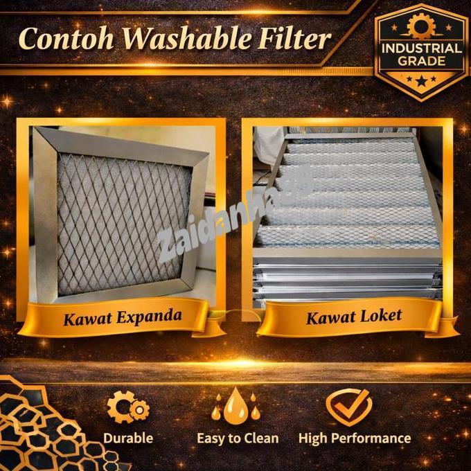 LANGSUNG DI CO WASHABLE FILTER | FILTER AHU | FILTER UDARA |  2M X 20M ORIGINAL OEM