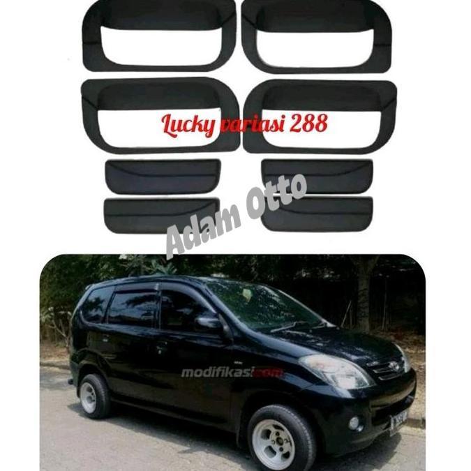BARU..] COVER HANDLE OUTER AVANZA XENIA 2004 2005 2006 2007 2008 2009 2010 2011 TRD SPORTIVO HITAM D