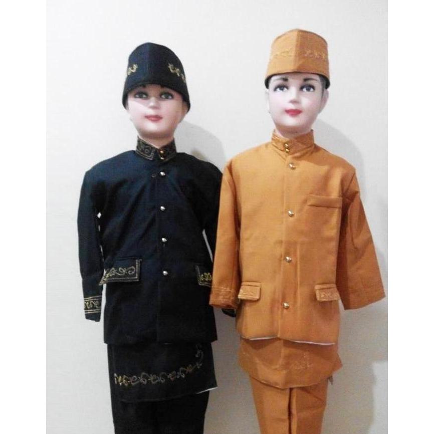 Baju Beskap Adat Sunda Anak Laki - Laki