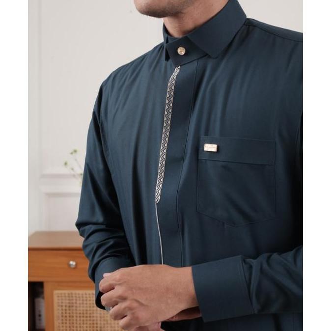 New Qori Apparel Jubah / Gamis Uwais Al Qarni (Lengan Manset) UGD-2