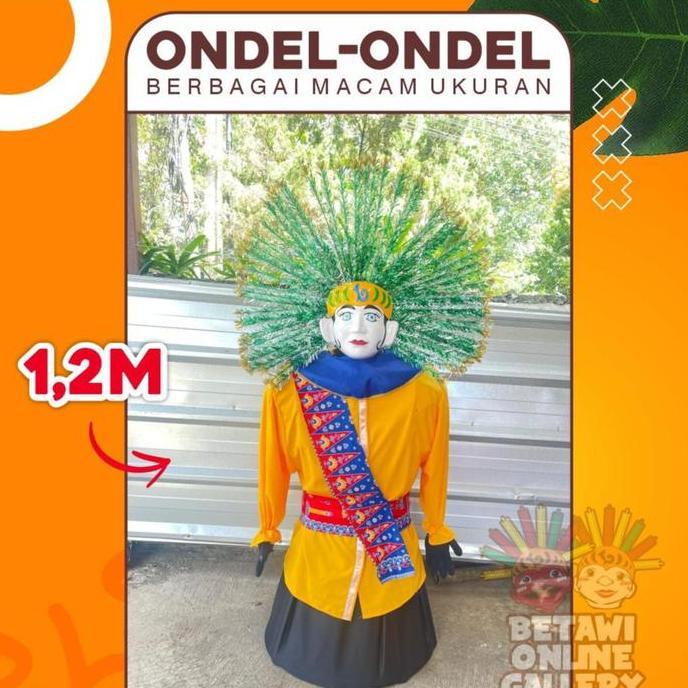 Ondel - Ondel 1,2 Meter Masuk Anak
