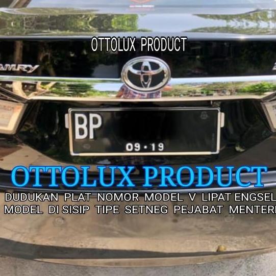 DUDUKAN PLAT NOMOR TOYOTA INNOVA PAJERO FORTUNER HONDA CRV HRV RUSH
