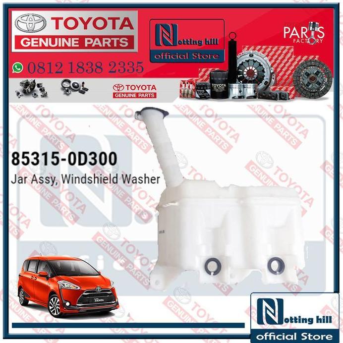 Tabung air wiper / jar washer toyota sienta