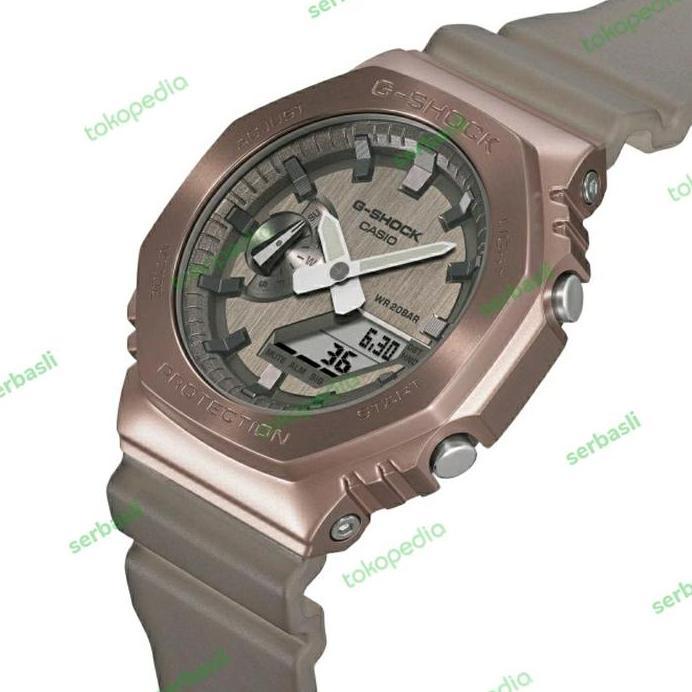 JAM CASIO GSHOCK GM2100MF / GM-2100MF-5A Metal Covered ORIGINAL GARANS