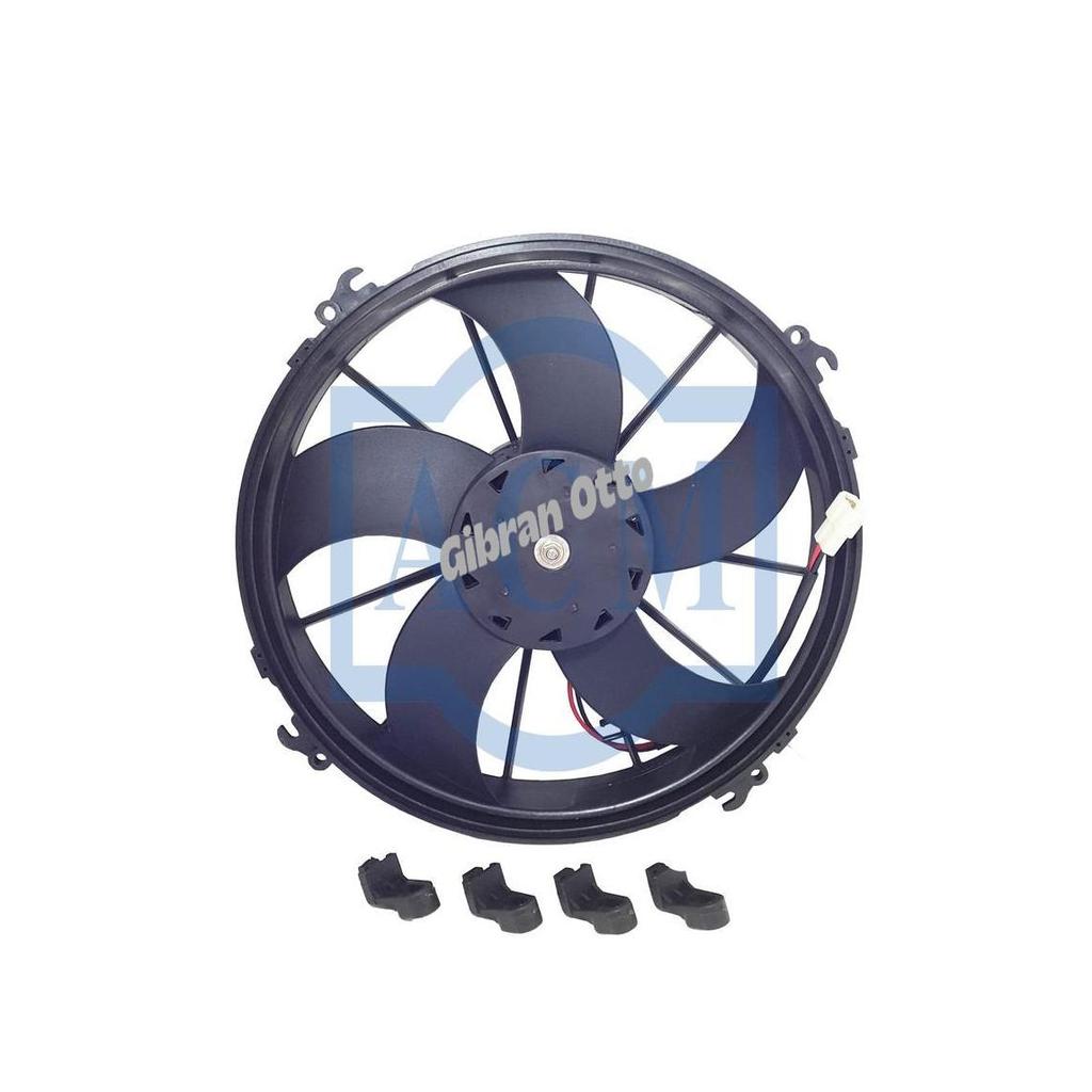 NEW.. EXTRA FAN BUS / ELF 13" INCH 24V (TIUP) AC KIPAS BIS EKSTRA ACM KUALITAS OEM