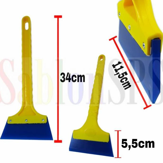 RAKEL WIPER SCRAPER GAGANG PANJANG PEMBERSIH KACA ALAT PASANG KACA
