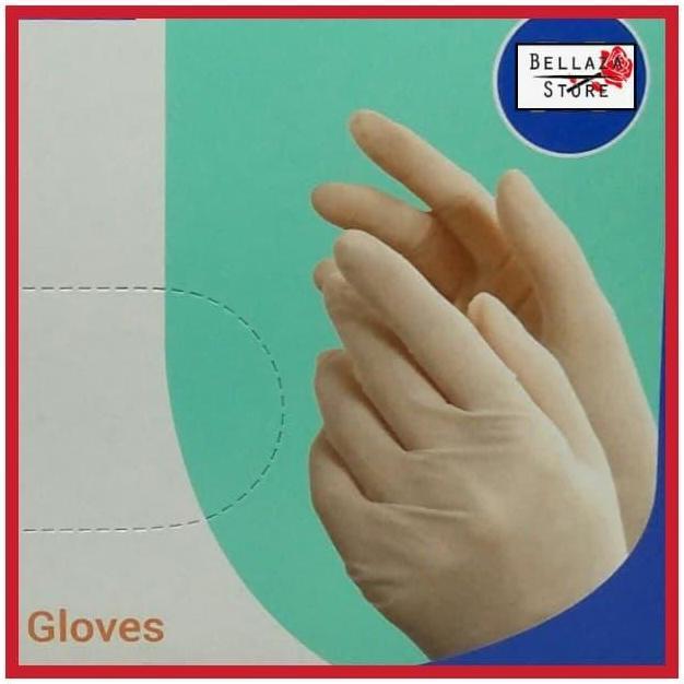 Sarung Tangan Karet Satuan / Latex Gloves Satu Pasang