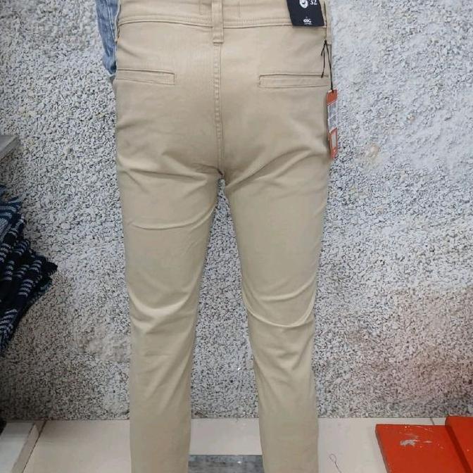 CELANA PANJANG MERK CARDINAL CDL ORIGINAL SLIMFIT WARNA KHAKY