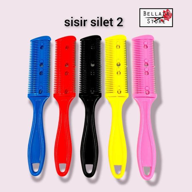 Sisir Silet / Sisir Comet / Sisir Penipis Cukur Rambut