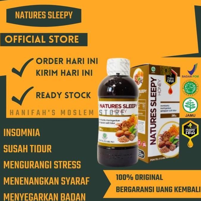 Deep Sleep Honey Madu Herbal Atasi Insomnia / Gangguan Susah Tidur