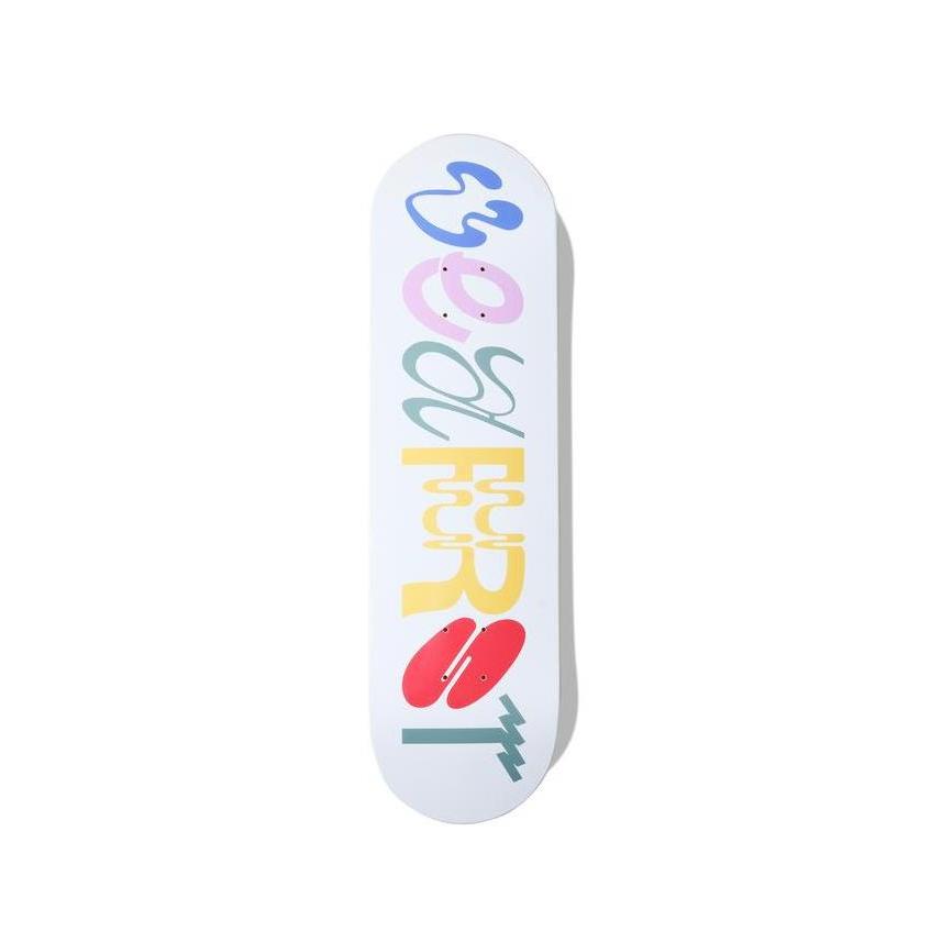 Vearst Skate Deck Errmac White