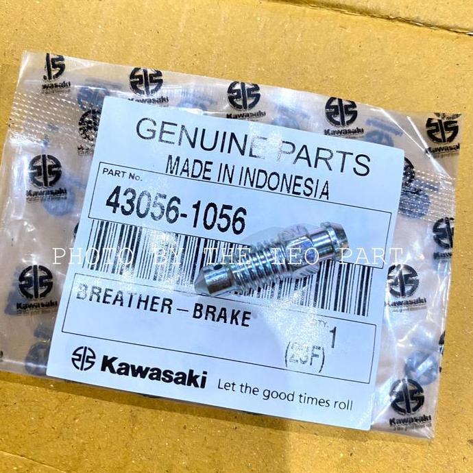 Baut Nepel Pembuangan Angin Kaliper Ninja R RR SS Original Kawasaki