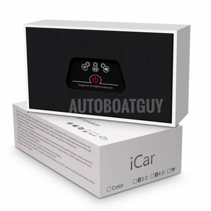 VGate ICAR 2 VERSI WIFI OBD2 ELM327 OBD Scanner Mobil Cocok IOS APPLE