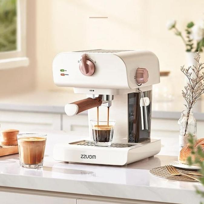LEBOU Mesin Kopi 20 Bar 800ml Espresso Coffee Maker Frothing 850w ZZUOM CM6867