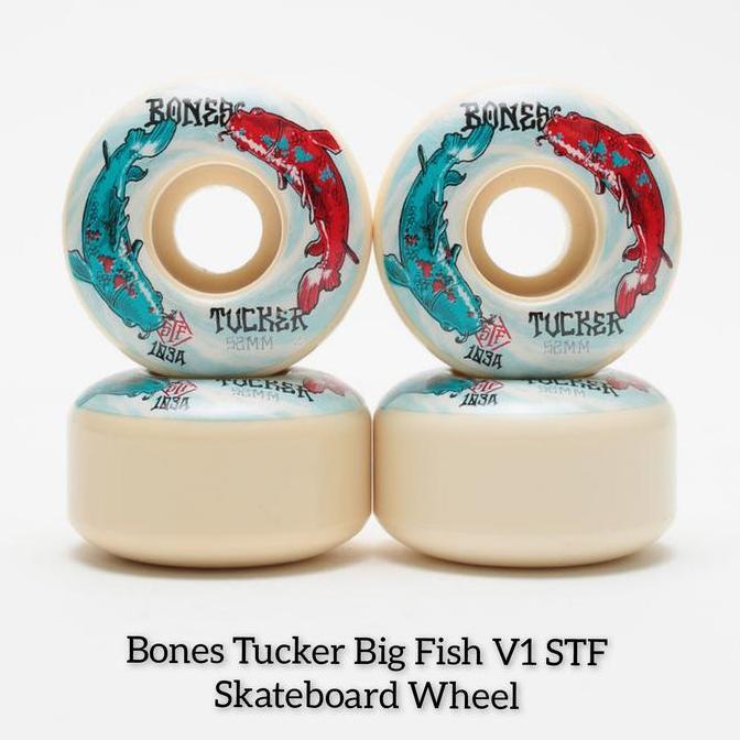 Wheels / Roda Bones Tucker Big Fish V1 STF Skateboard