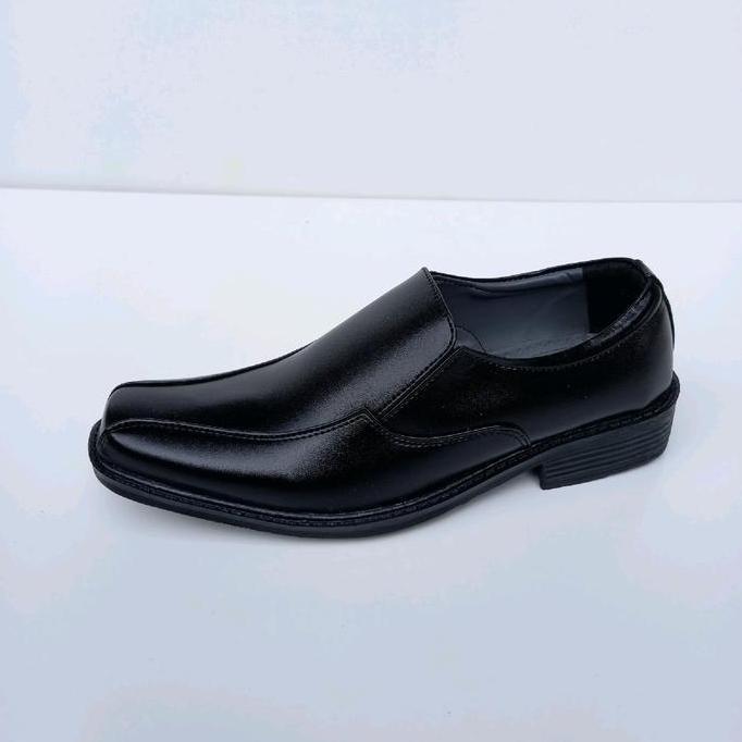 Sepatu Kerja Formal Pria Donkey Hitam APJ - Shoes Pantofel