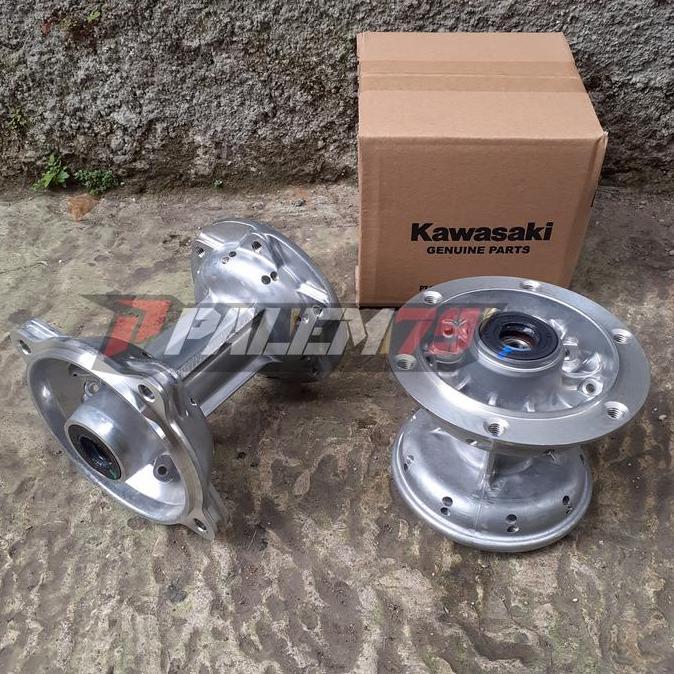 Tromol Set Depan Belakang Ori KLX 150 S L BF & Dtracker Lubang 36