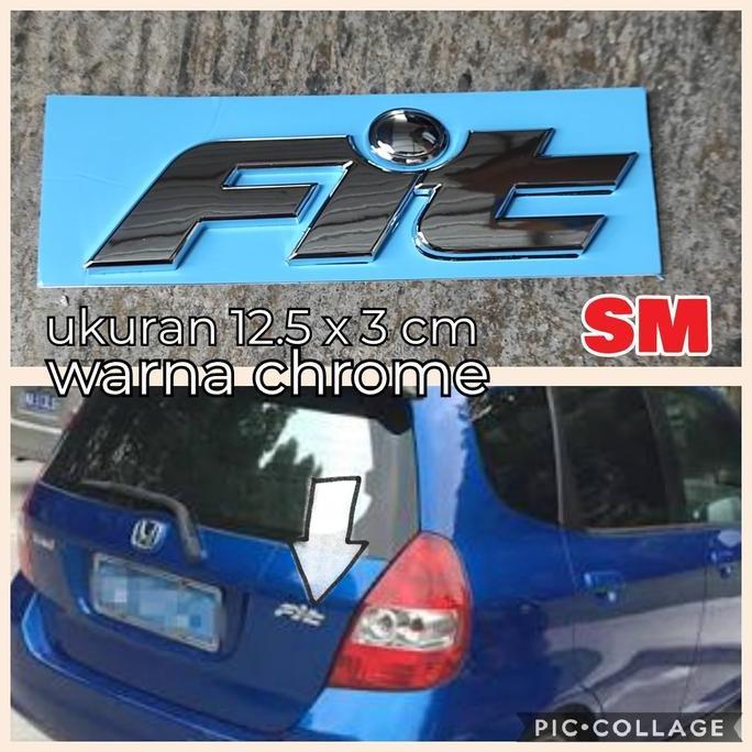 embkem tulisan FIT honda jazz GD3 versi jdm