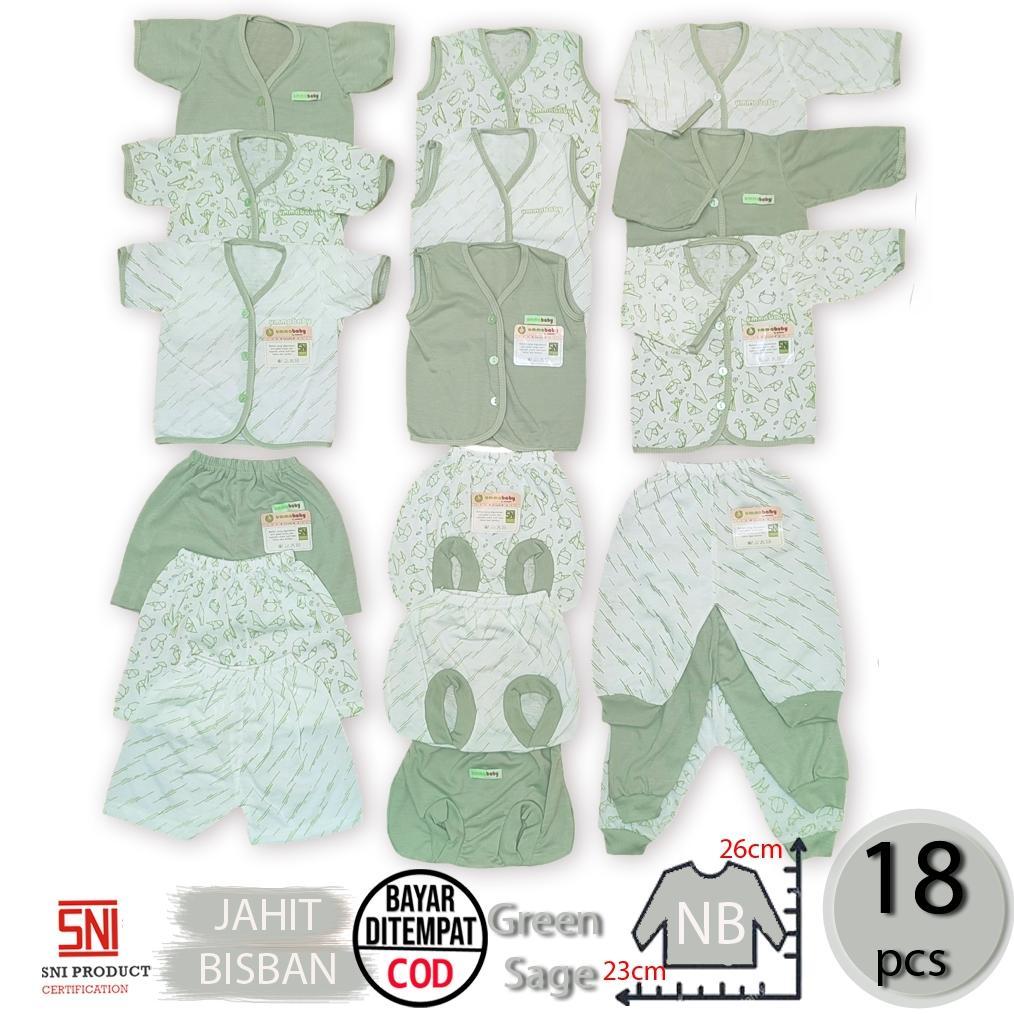 NEW PRODUCT ummababyshop 18 pcs Baju Bayi Perlengkapan Bayi Baju Bayi Perempuan Baju Bayi Laki Laki 