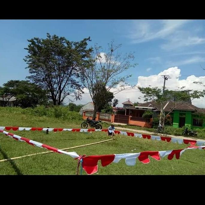 bendera kolongan merah putih 9 meter lapak meja