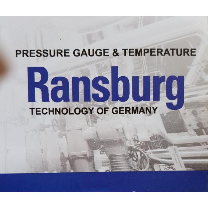 Pressure Gauge RWS 1990 Ransburg 4" / Manometer
