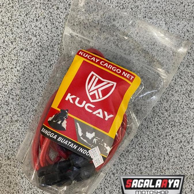 Tali Jaring Helm Motor Box Cargo Duffle Bag Kucay Elastis