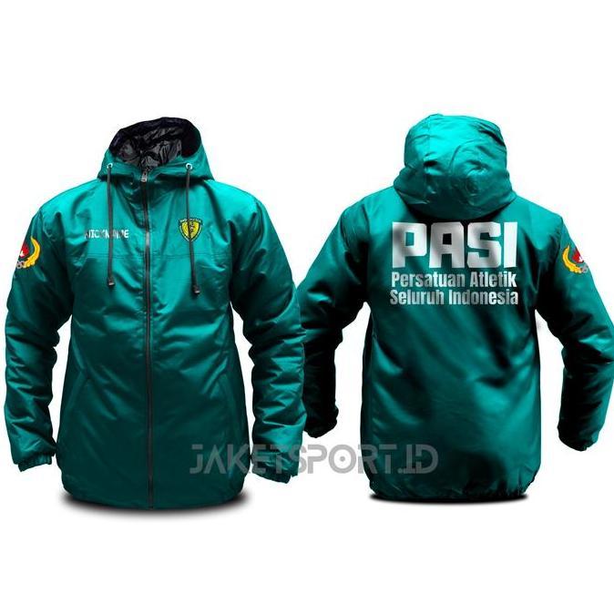 JAKET PRIA OLAHRAGA PASI ( PERSATUAN ATLETIK SELURUH INDONESIA ) KONI