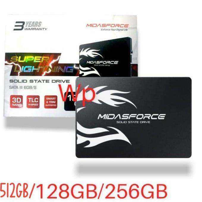 HARGA DISC - SSD Midasforce Laptop Thinkpad X240 X250 X260 Super Lightning SATA