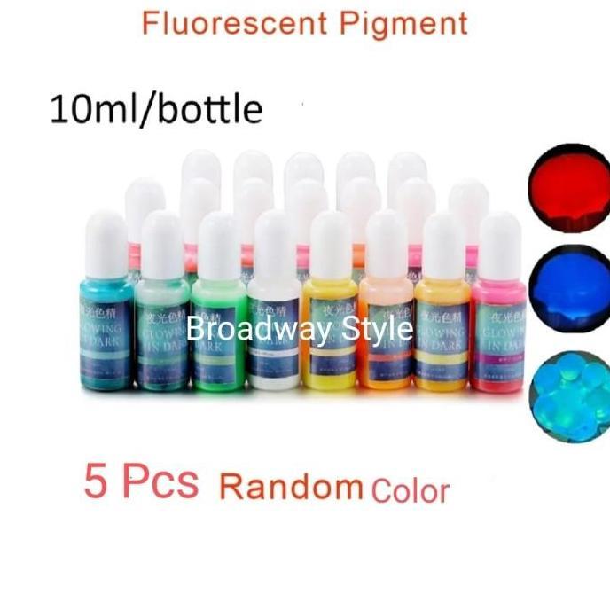 Pewarna Cair Liquid Resin Bubuk Pigment Mewarnai Resin Glow Metallic