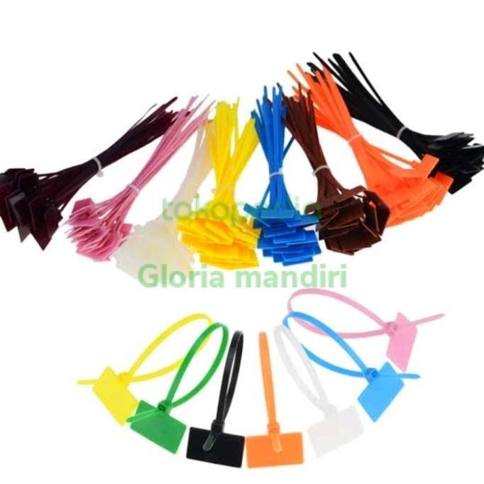 Kabel Ties Label Ties 4X150mm /Ties kabel bendera
