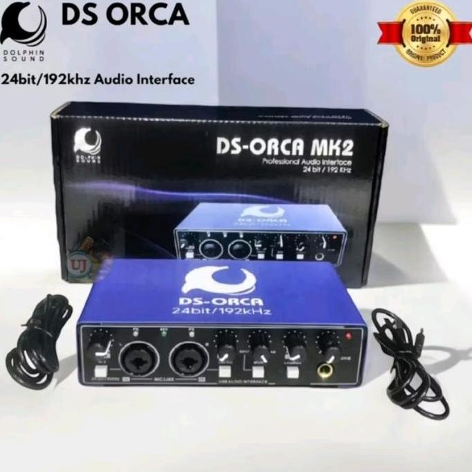 barkisanshop - soundcard dolphin ds-orca mk2 / mk3audio interface ds orca mk2 dd orca mk3  original