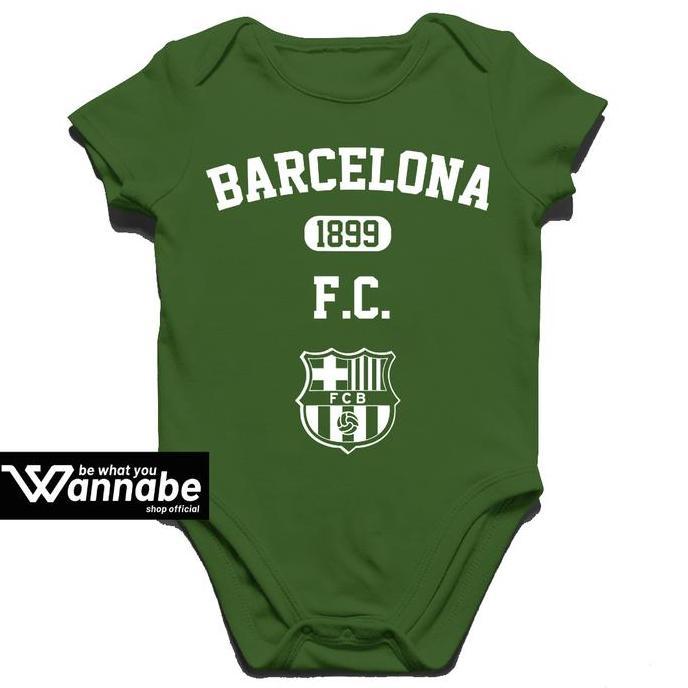 New JUMPER BAYI BOLA BARCA FC JUMPER LUCU BAJU BAYI PAKAIAN BAYI