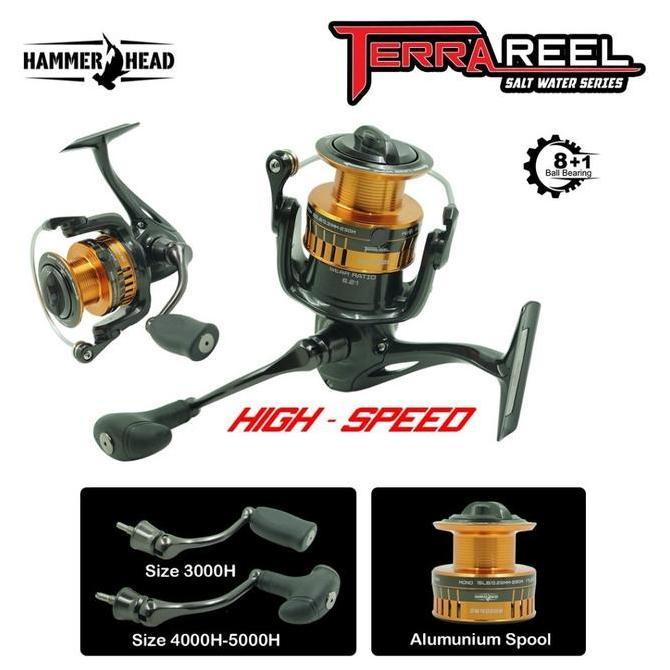 Set Pancing Lengkap Kolam HAMMER HEAD Defender DXS602M Joran 180cm Ring Fuji Component - Reel 4000 P