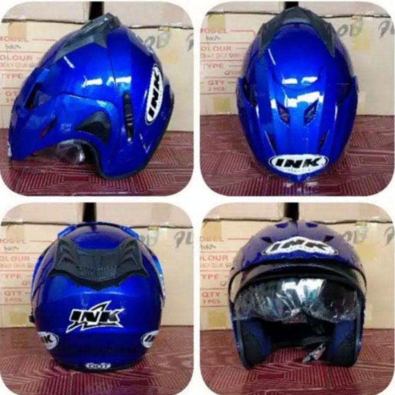 Terlaris Helm Ink Double Kaca Double Visor Basic Sks Sni