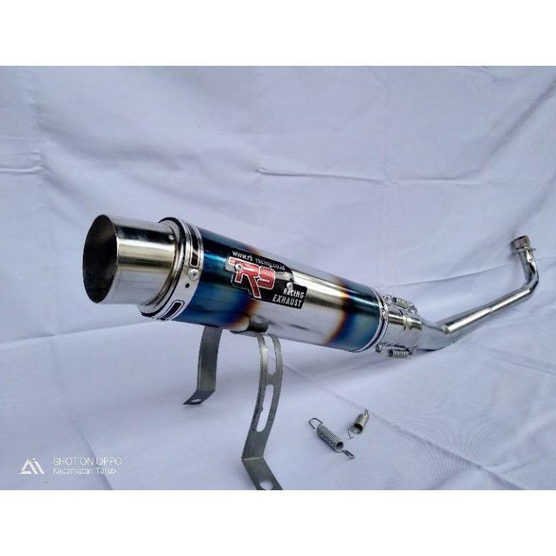 Grade Ori Knalpot Racing R9 Motor Supra X, Supra Fit, Supra Fit New, Supra 125, Supra 110, Karisma X