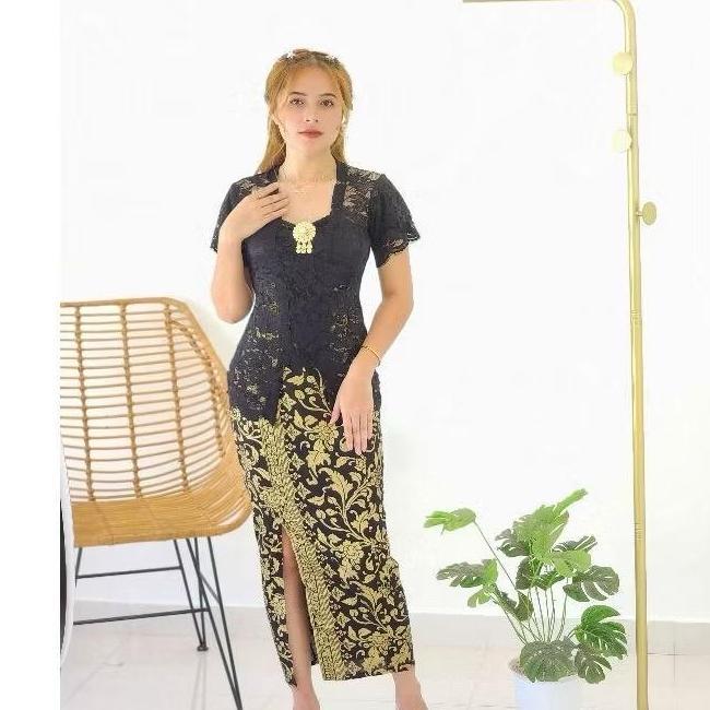 BIG SALE Kebaya Bali BROKAT SOFIA Bed Lengan Panjang Pendek Lilit Tumpuk Tangan 7/8 3/4 Model Siku (