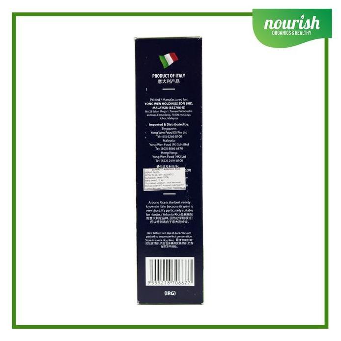 SAPORITO RISO Arborio (Risotto Rice / Beras Risoto) 1kg