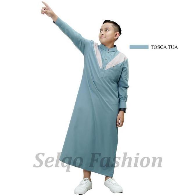Jubah Anak Remaja Laki Laki Muslim Gamis Remaja "Angora"