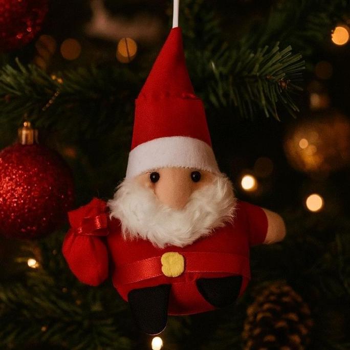 Boneka Sinterklas mini / Boneka santa / boneka santa clause / boneka natal / boneka hampers