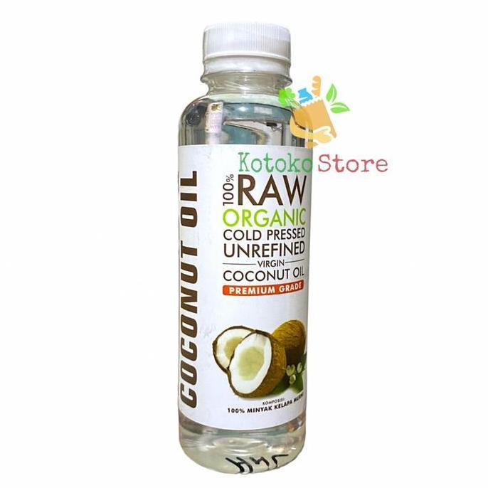 Minyak Kelapa MURNI Skinny Raw VCO Organic Coconut Oil Organic 250ml