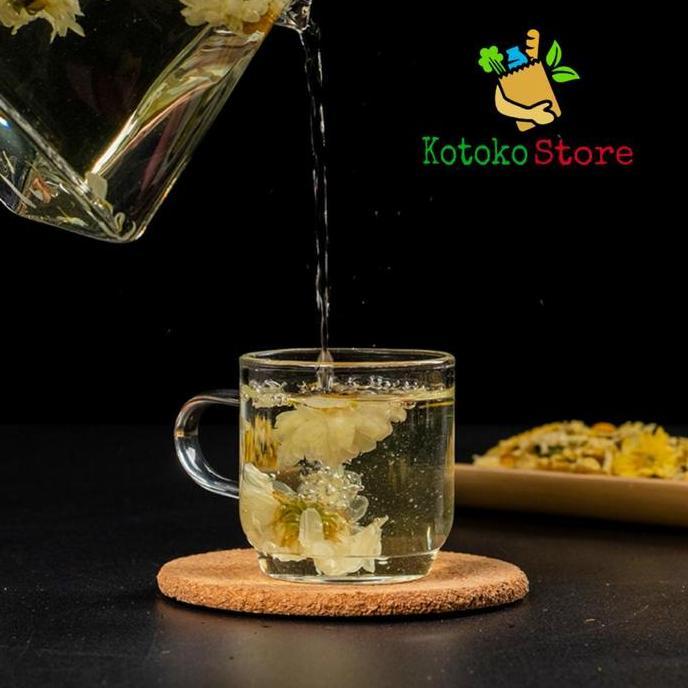 Teh Bunga Chrysanthemum Premium / Bunga Krisan Kering / Teh Bunga Mekar
