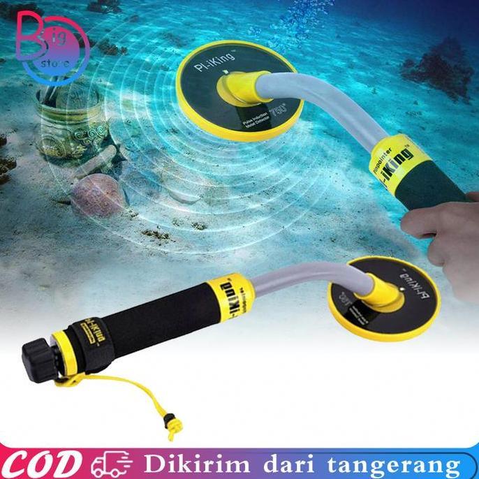 KOLANAME Metal Detector Underwater Pi-Iking 750 Detektor Logam Tahan Air 30m Anti Dalam Air Metal De